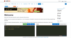 Desktop Screenshot of learnrubyonline.org